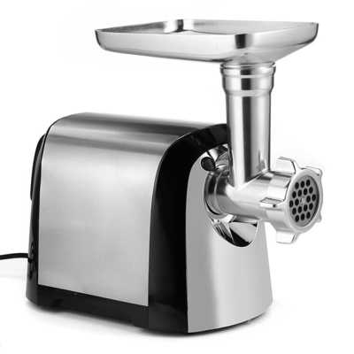 Household Kitchen Food Processing Machine Stainless Steel Meat Grinder Electric Sausage Filling Meat Grinder Hotel