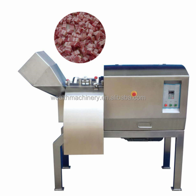 No-pollution Commercial Cube Meat Cutter Cube Cutting Machine Frozen Meat Dicer Cuber