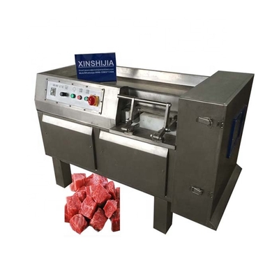 Commercial Automatic Meat Dicer Machine Meat Cube Cutter Meat Processing Machine